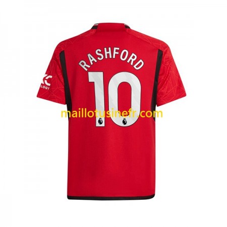 Maillot de Foot Manchester United Marcus Rashford 10 Domicile 2023-24 Maillot de Foot Manchester United Marcus Rashford 10 Domicile 2023-24